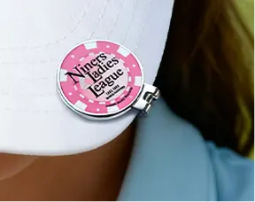 Ladies Golf Ball Markers Hat Clips