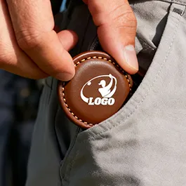 Custom Leather Magnetic Golf Ball Marker