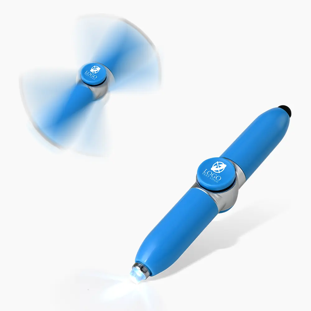 Promotional Fidget Spinner Pen With Led Light