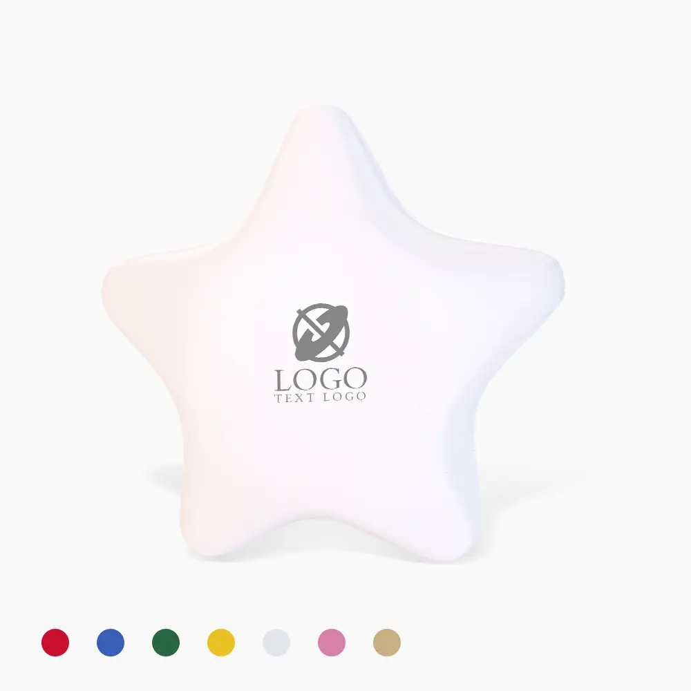 Colorful Star Shape Foam Stress Reliever Ball