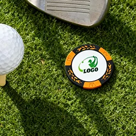Custom Vibrant Color Golf Chip Coin
