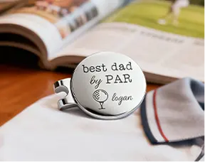 Engraved Golf Ball Marker