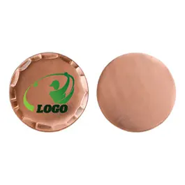 Hammered Styles Golf Antique Copper Ball Marker