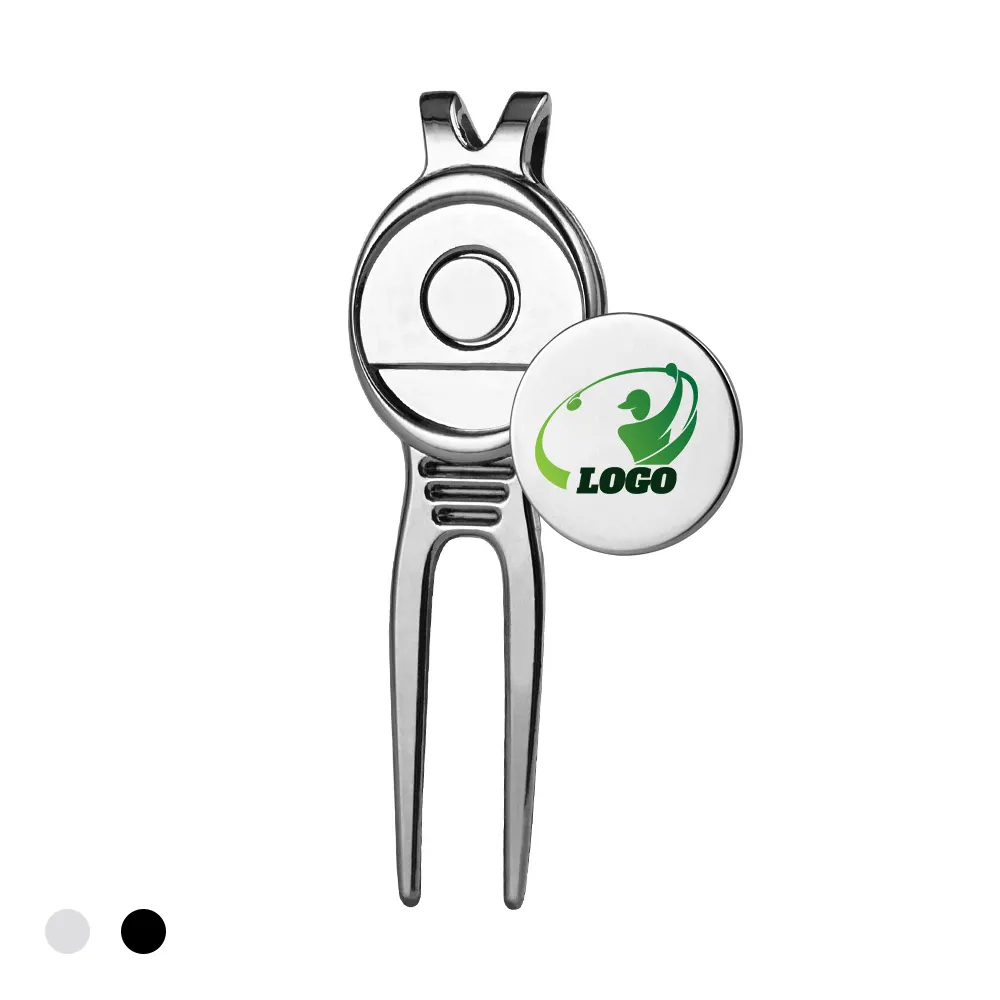 Divot Tool with Custom Logo Ball Marker Divot Tool with Custom Logo Ball Marker