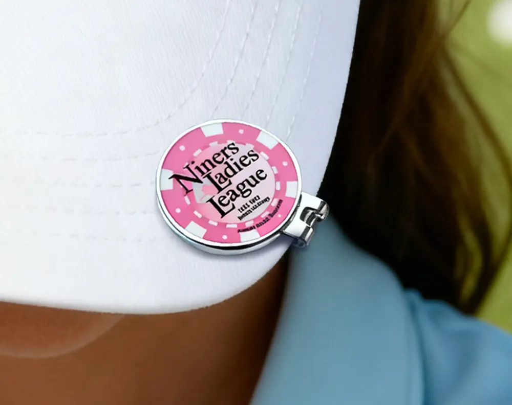 Ladies Golf Ball Markers Hat Clips Ladies Golf Ball Markers Hat Clips