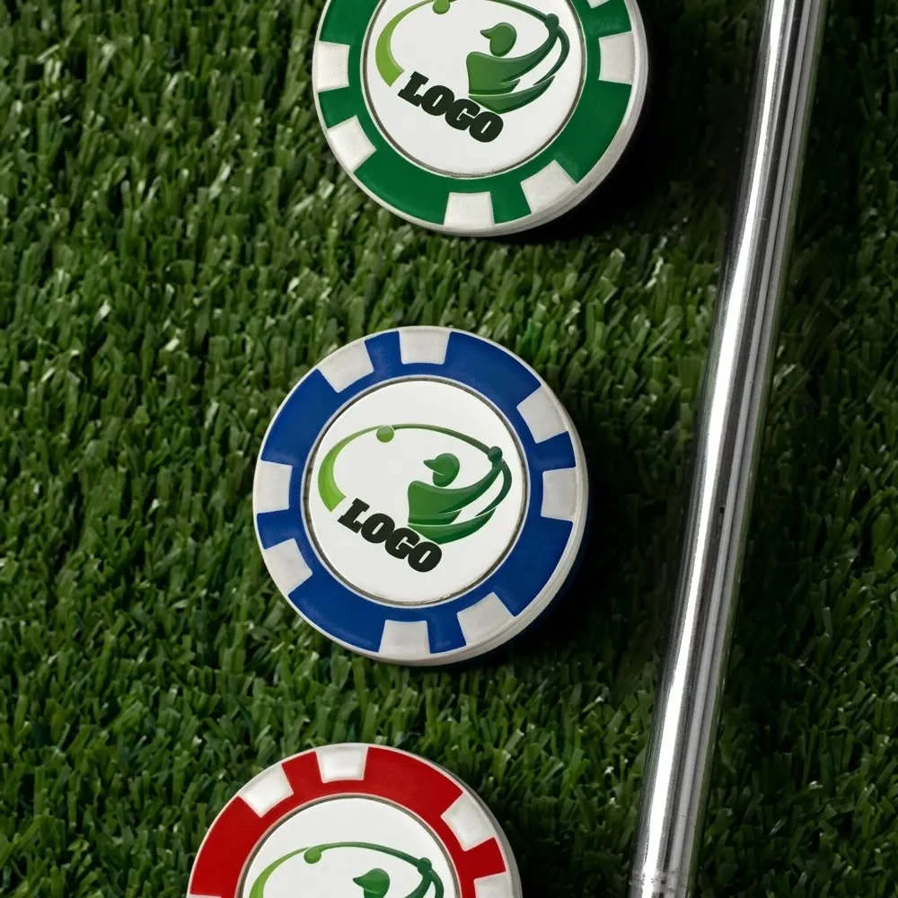 Full Color Personalized Golf Ball Marker Full Color Personalized Golf Ball Marker