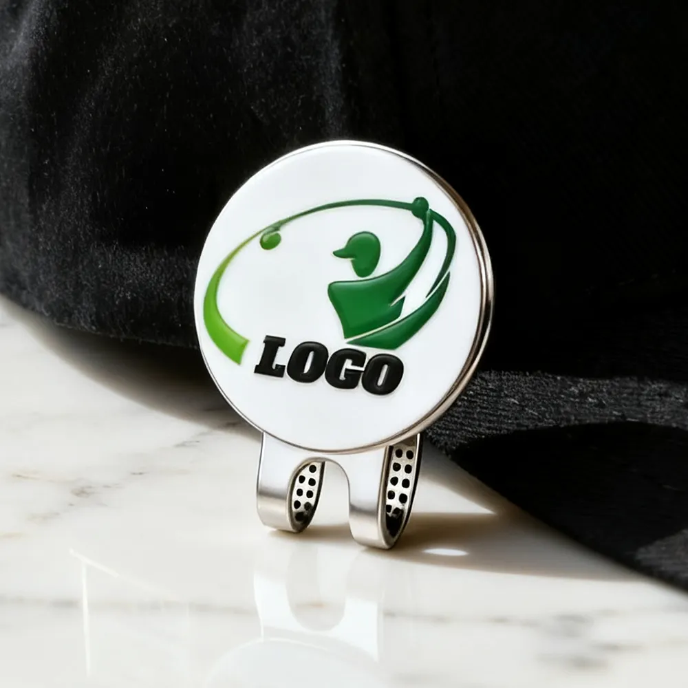 UV print Personalized Golf Ball Marker with No Minimum UV print Personalized Golf Ball Marker with No Minimum