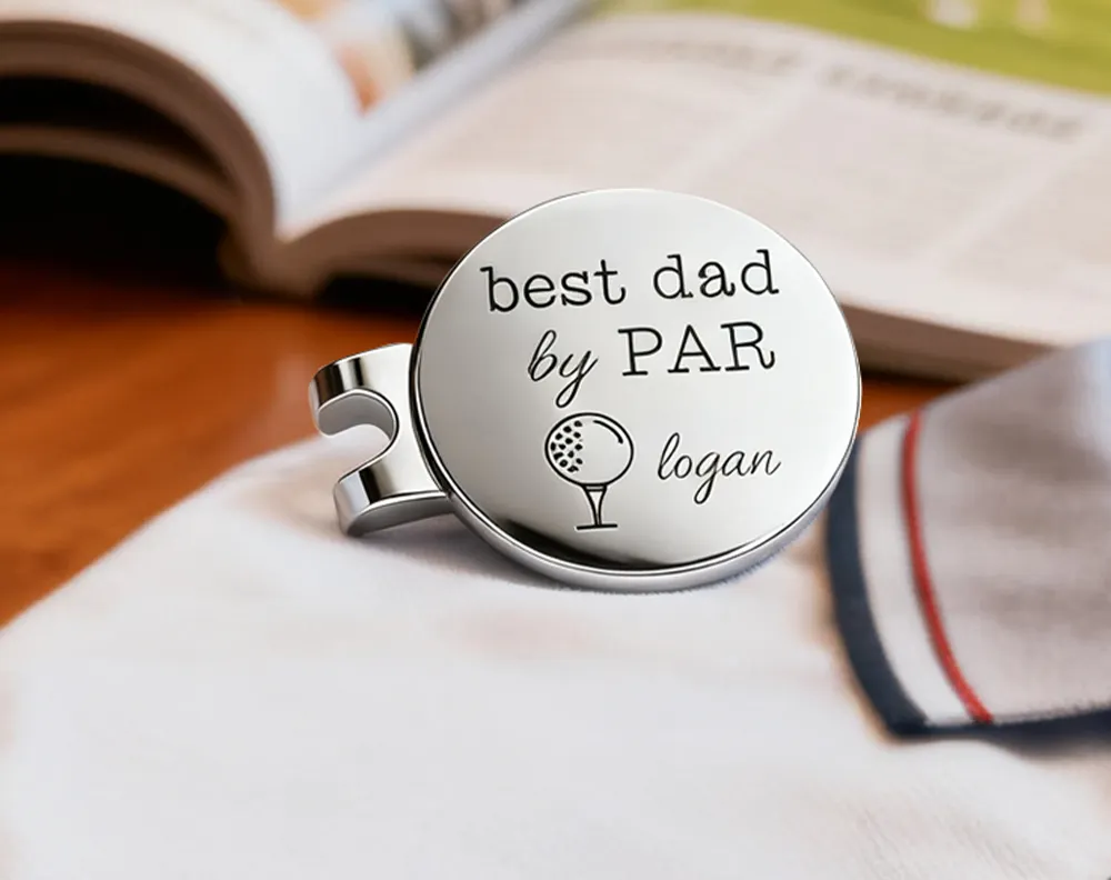 Engraved Golf Ball Marker Engraved Golf Ball Marker