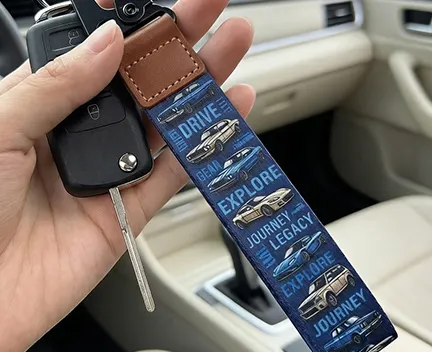 Custom Car Key Lanyards