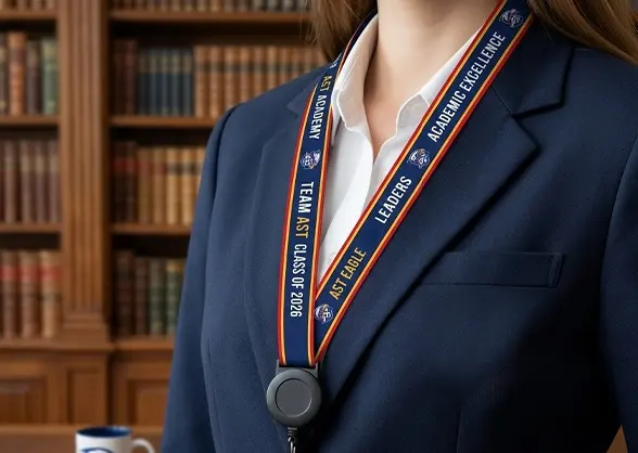Custom Lanyards with Badge Reels