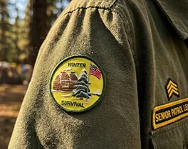 Scout Uniform Patches Winter Survival Merit