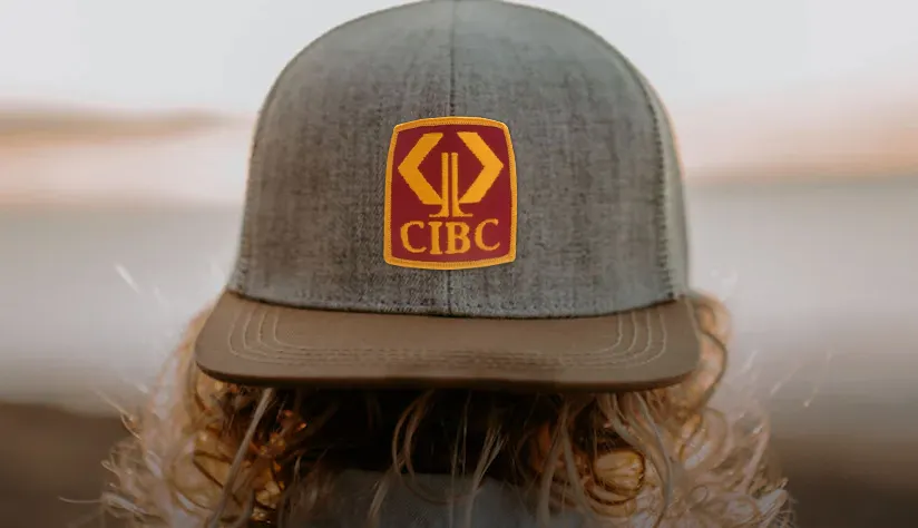 CIBC Custom Logo Patches CIBC Custom Logo Patches