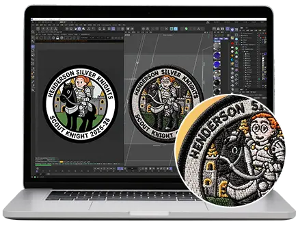 Preview Custom Scout Patches