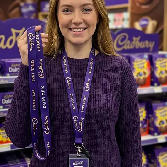 Custom Cadbury Lanyards