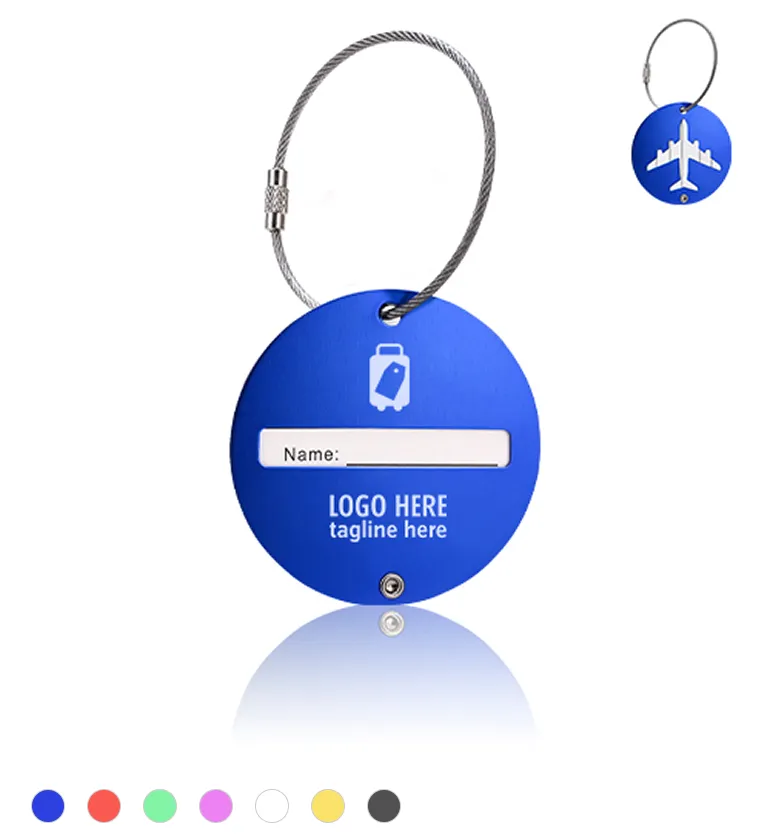Aircraft Aluminum Alloy Luggage Tags