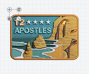 Promotional Patch Template Promotional Patch Template