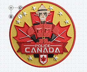 Custom Police Embroidery Patches Template Custom Police Embroidery Patches Template