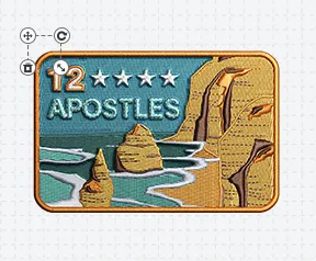 Custom Promotional Embroidery Patches Template Custom Promotional Embroidery Patches Template