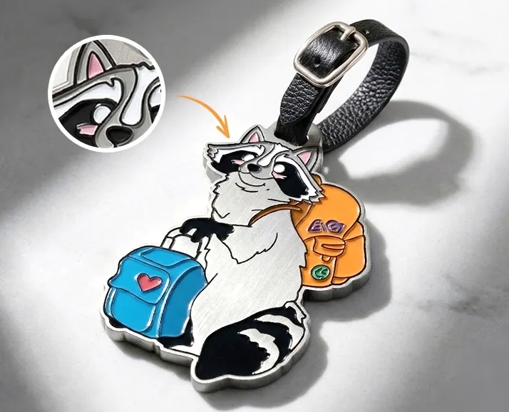 Custom Metal Bag Tags