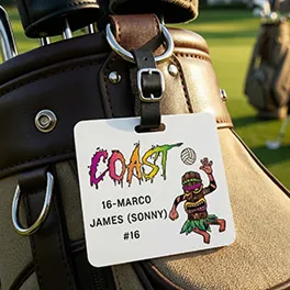 Bag Tag for Personal Golfers