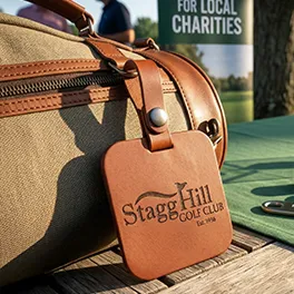 Bag Tag for Charity Tournaments