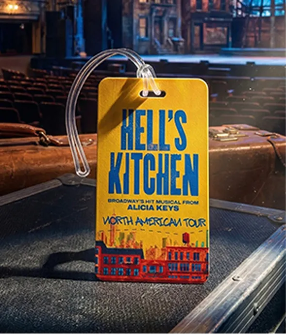 Rectangular yellow souvenir/event tag Rectangular yellow souvenir/event tag