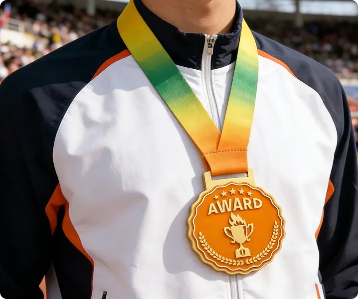 Lightweight PVC Medals