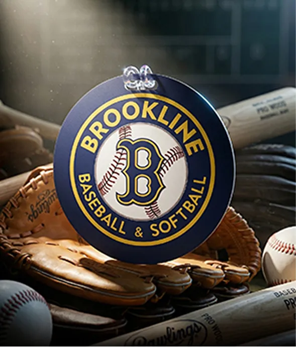 Circular sports-themed team tag Circular sports-themed team tag