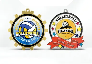 Volleyball Medals