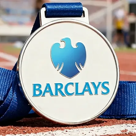 Barclays Custom Medals