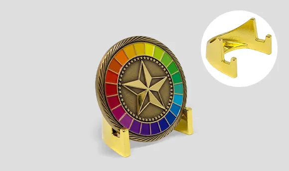 Metal Coin Stand Metal Coin Stand