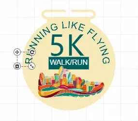 Running Like Flying Award Medals