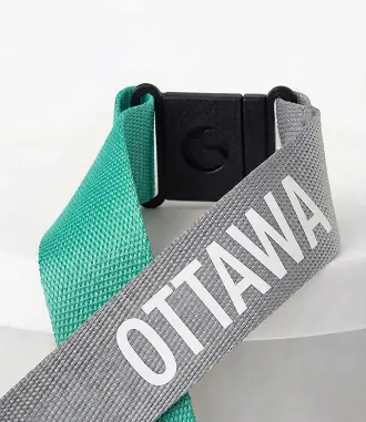 Two Tone Lanyards Custom