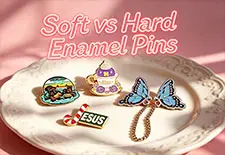 The Differences: Soft vs Hard Enamel Pins