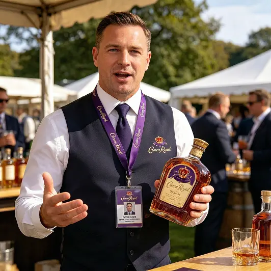 Custom Crown Royal Lanyards