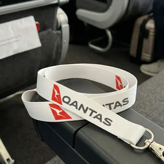 Custom QANTAS Lanyards