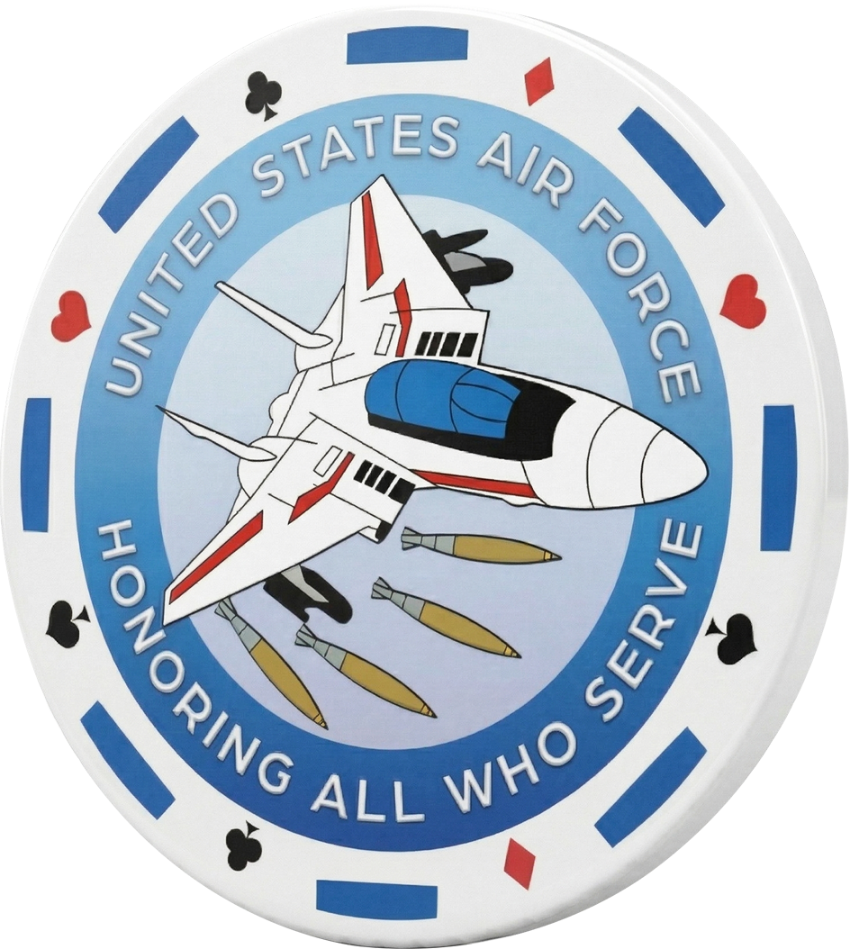 CERAMIC Poker Chip Coins