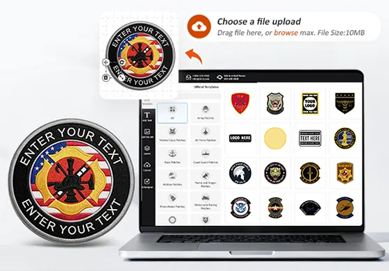 Flexible Design System for Custom Patches