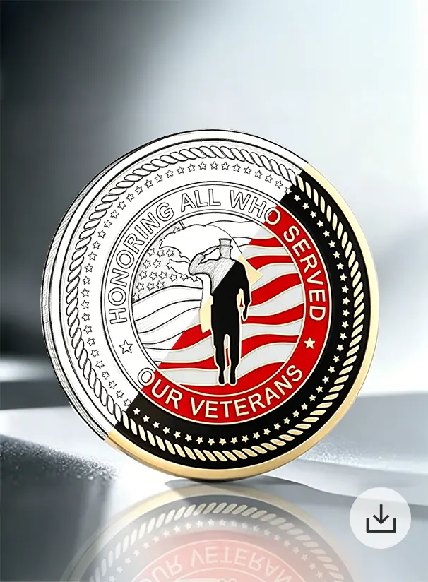 Standard Challenge Coin Design Template