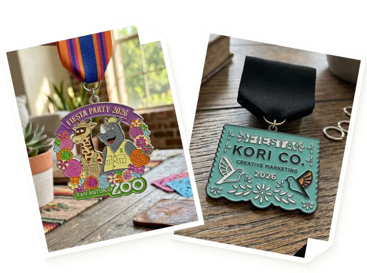 Custom Fiesta Medals