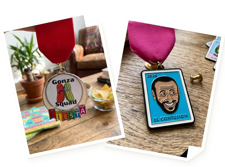 Professional Support Fiesta Medals