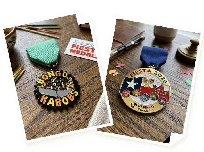 Flawless Finish Fiesta Medals