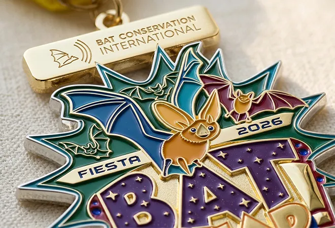 High-definition Detailed Fiesta Medals