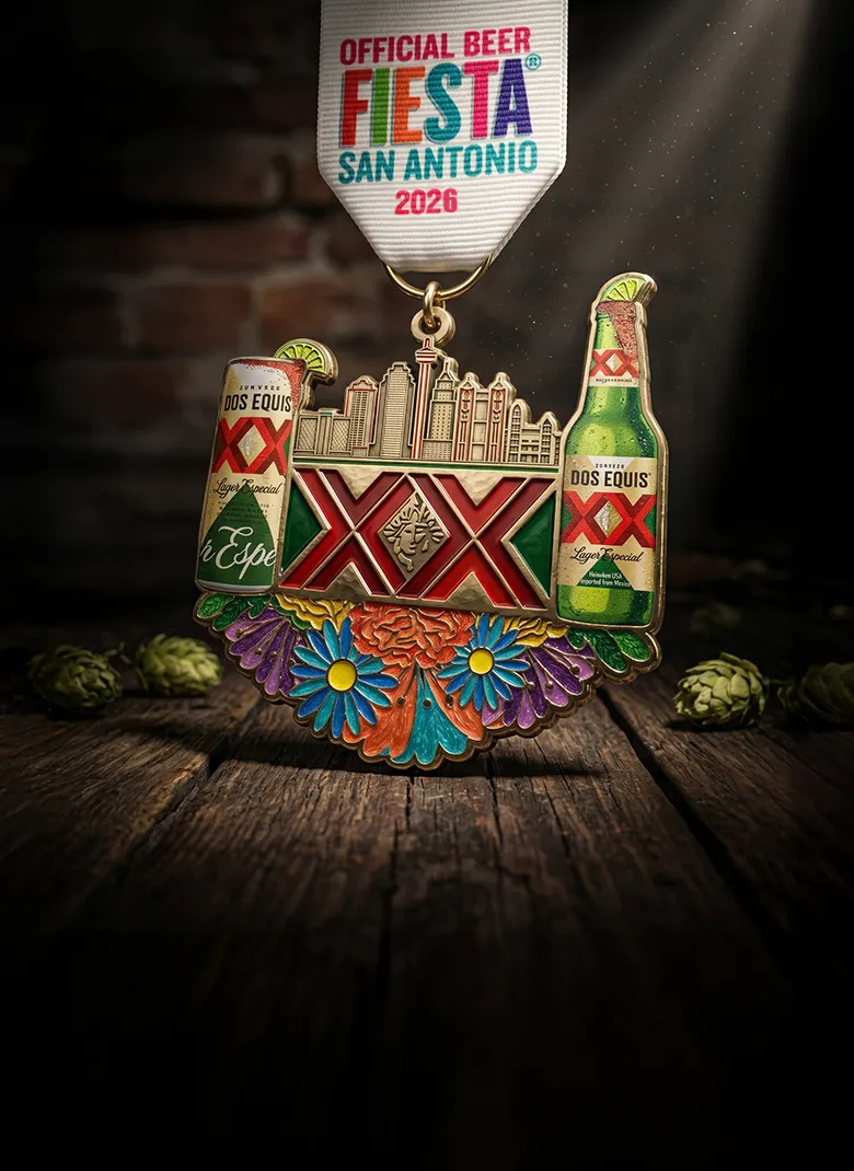 Official Beer Fiesta Medals