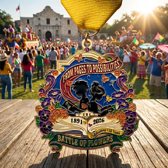 Floral Fiesta Medals