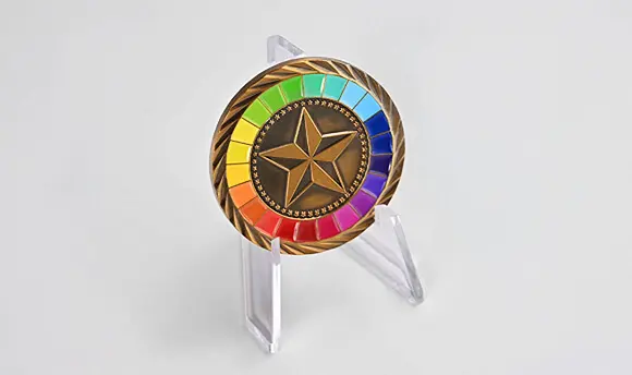 Acrylic Coin Stand