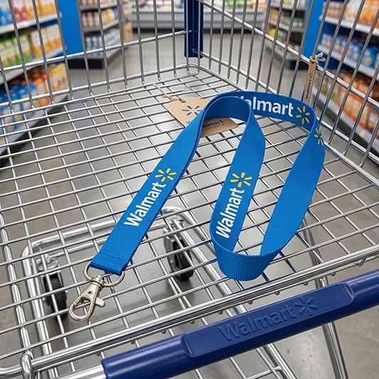 Custom Lanyards for Walmart