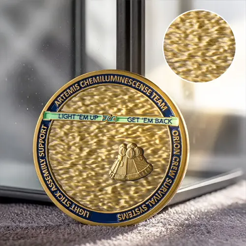 Orion Crew Survival Systems Challenge Coin