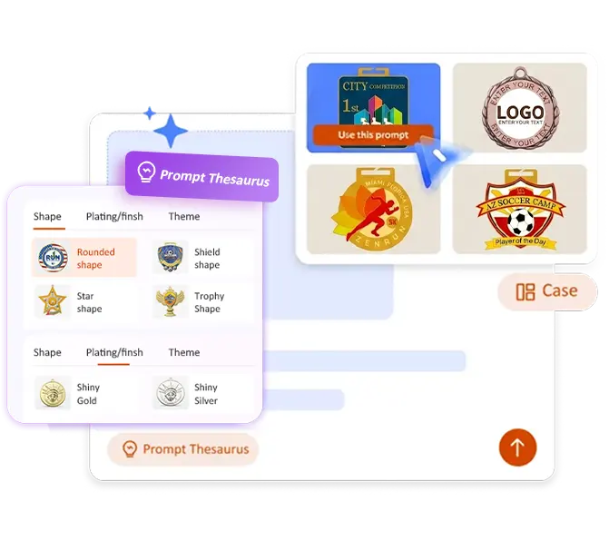 Online Creative Design Medal System