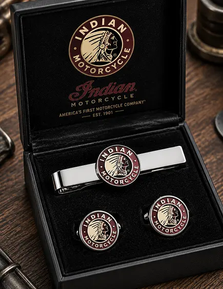 The Executive Collection: Tie Clip, Cufflinks & Lapel Pin Set